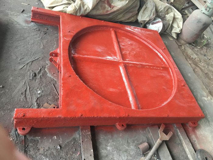 DN1000mm雙向止水鑄鐵圓閘門