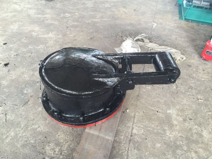 配重式鑄鐵拍門 配重式鑄鐵拍門