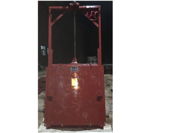 900x900mm機(jī)閘一體式鑄鐵閘門