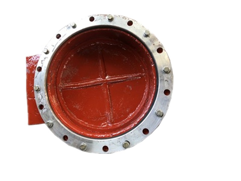 法蘭連接鑄鐵拍門 法蘭連接鑄鐵拍門