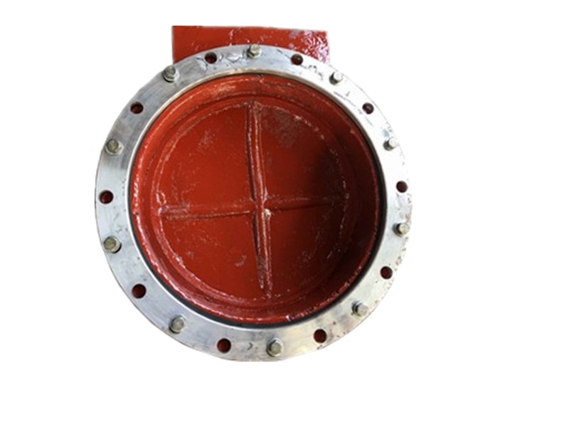 法蘭連接鑄鐵拍門 法蘭連接鑄鐵拍門