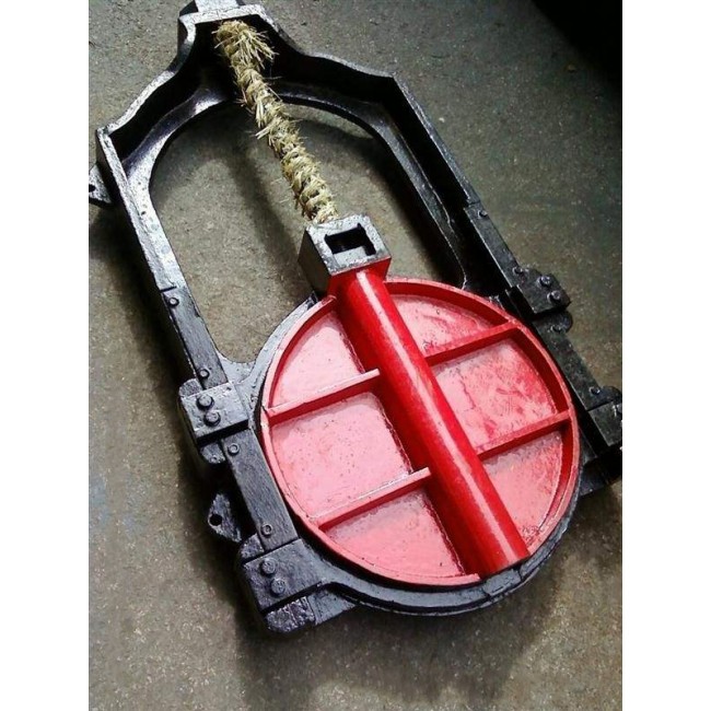 暗桿式鑄鐵圓閘門