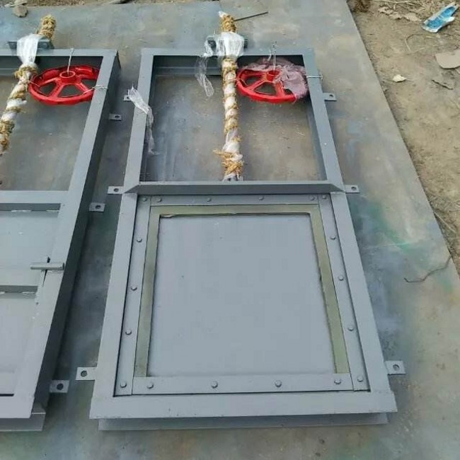 機閘一體式閘門帶手輪配螺桿